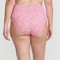 Women's Plus Size Tugless High Waisted Bikini Bottoms