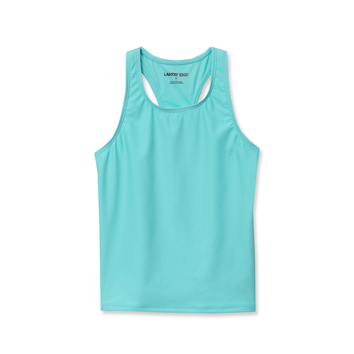 Girls Chlorine Resistant Racer Back Tankini Swim Top