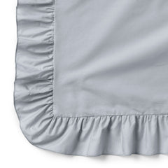 200 Thread Count Cotton Crisp and Cool Percale Ruffle Duvet Bed Cover