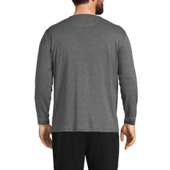 Men's Big Knit Rib Pajama Henley