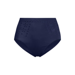 Women's Laser Cut Embroidered High Waist Bottoms