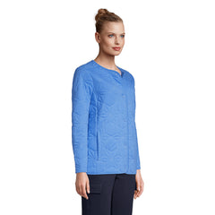 Women's Cotton Quilted Long Insulated Jacket