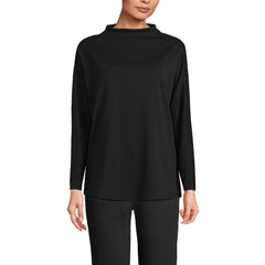 Women's Sport Knit Funnel Neck Top