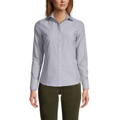 School Uniform Women's Long Sleeve Oxford Shirt