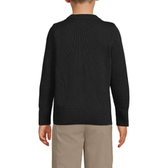 School Uniform Boys Cotton Modal Button Front Cardigan Sweater