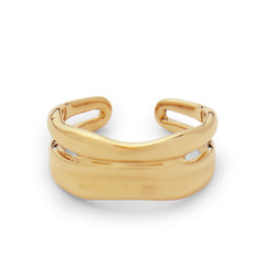 Water-Resistant Adjustable Illusion Stack Ring
