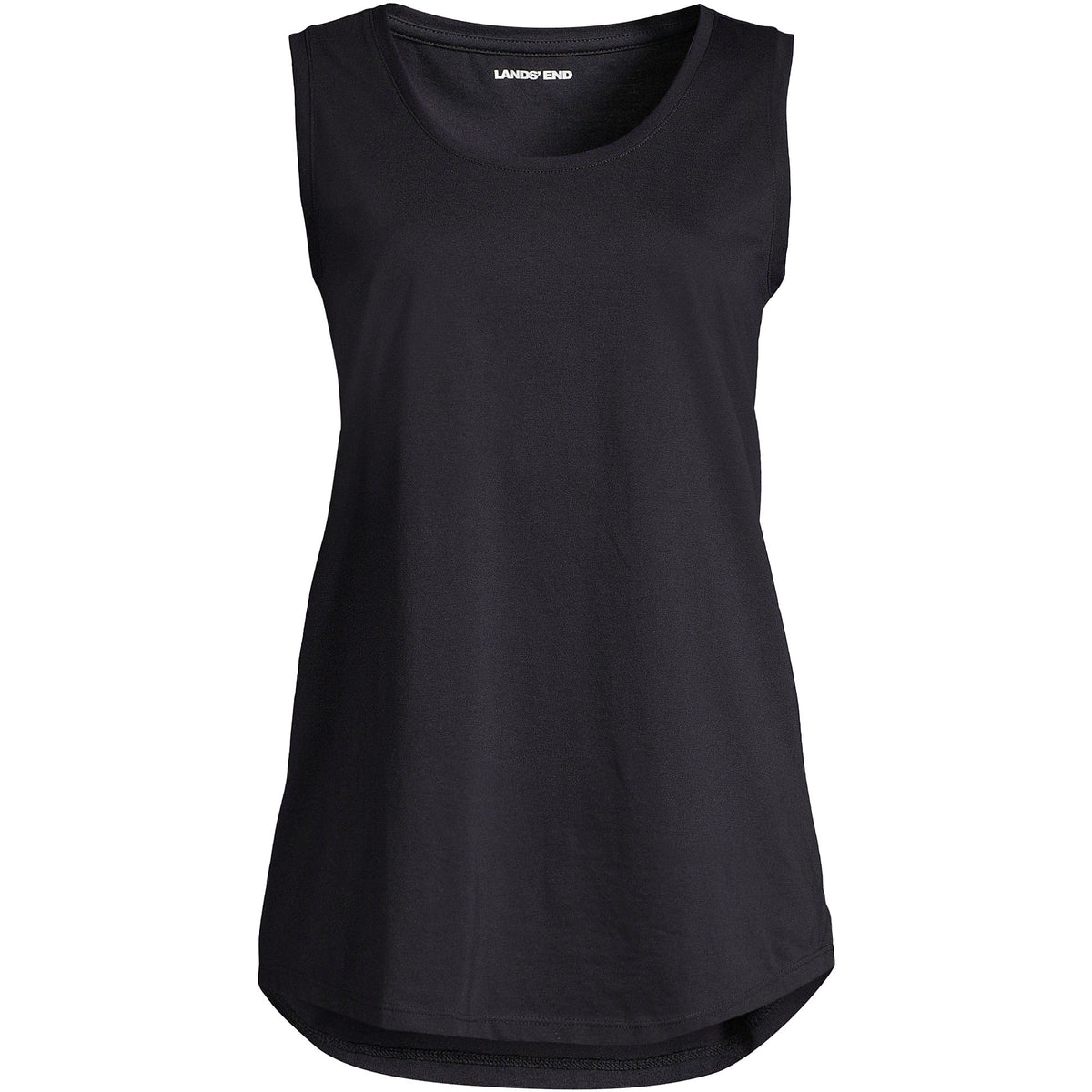 Women's Petite Supima Cotton Tunic Tank Top