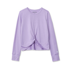 Girls Active Long Sleeve Twist Top
