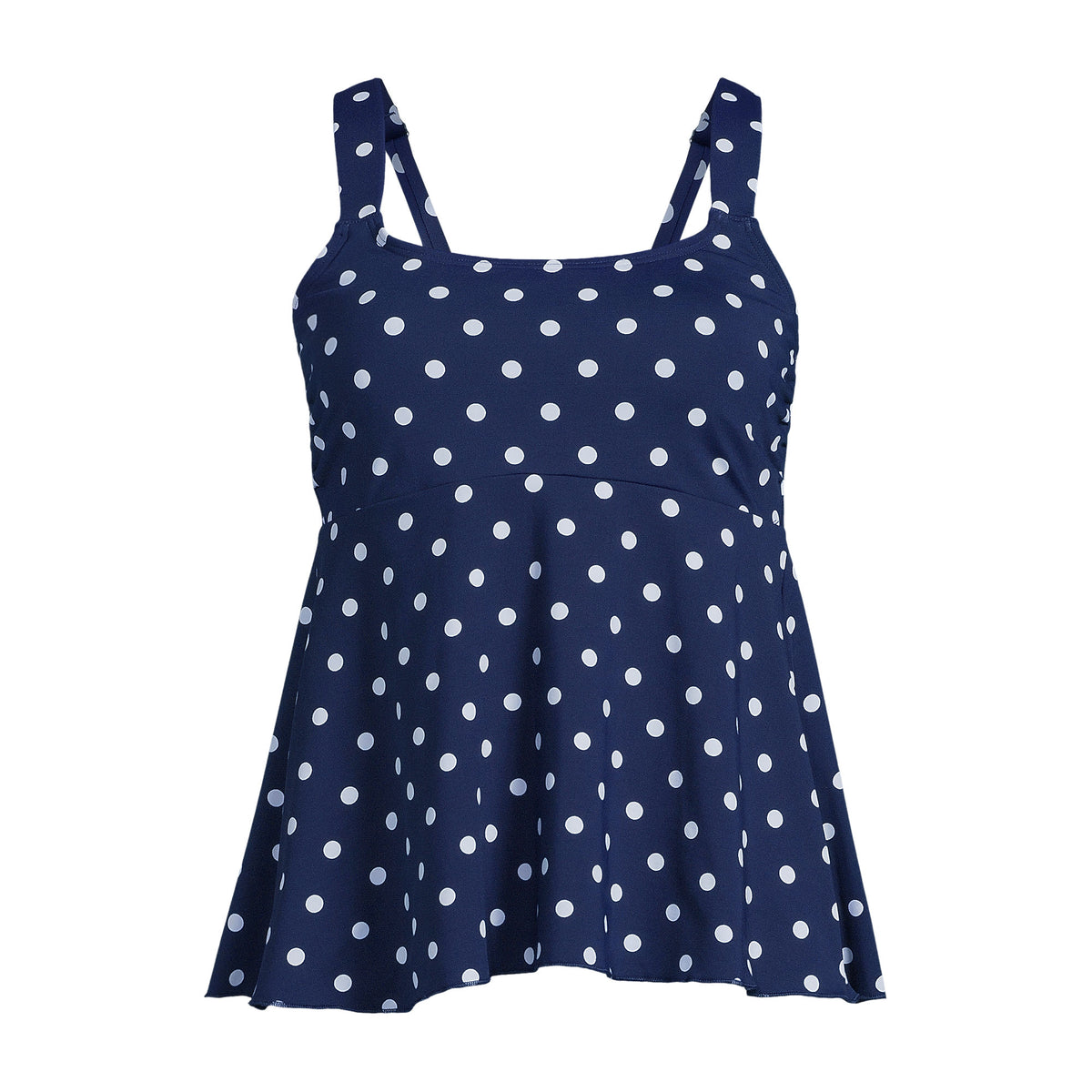 Women's Flutter Scoop Neck Tankini Top