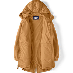 Women's Sherpa Fleece Quilted Mixed Media Parka