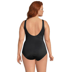 Women's Plus Size New SlenderSuit Wrap One Piece Swimsuit