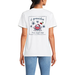 Women's Short Sleeve Crew Neck Graphic T-Shirt
