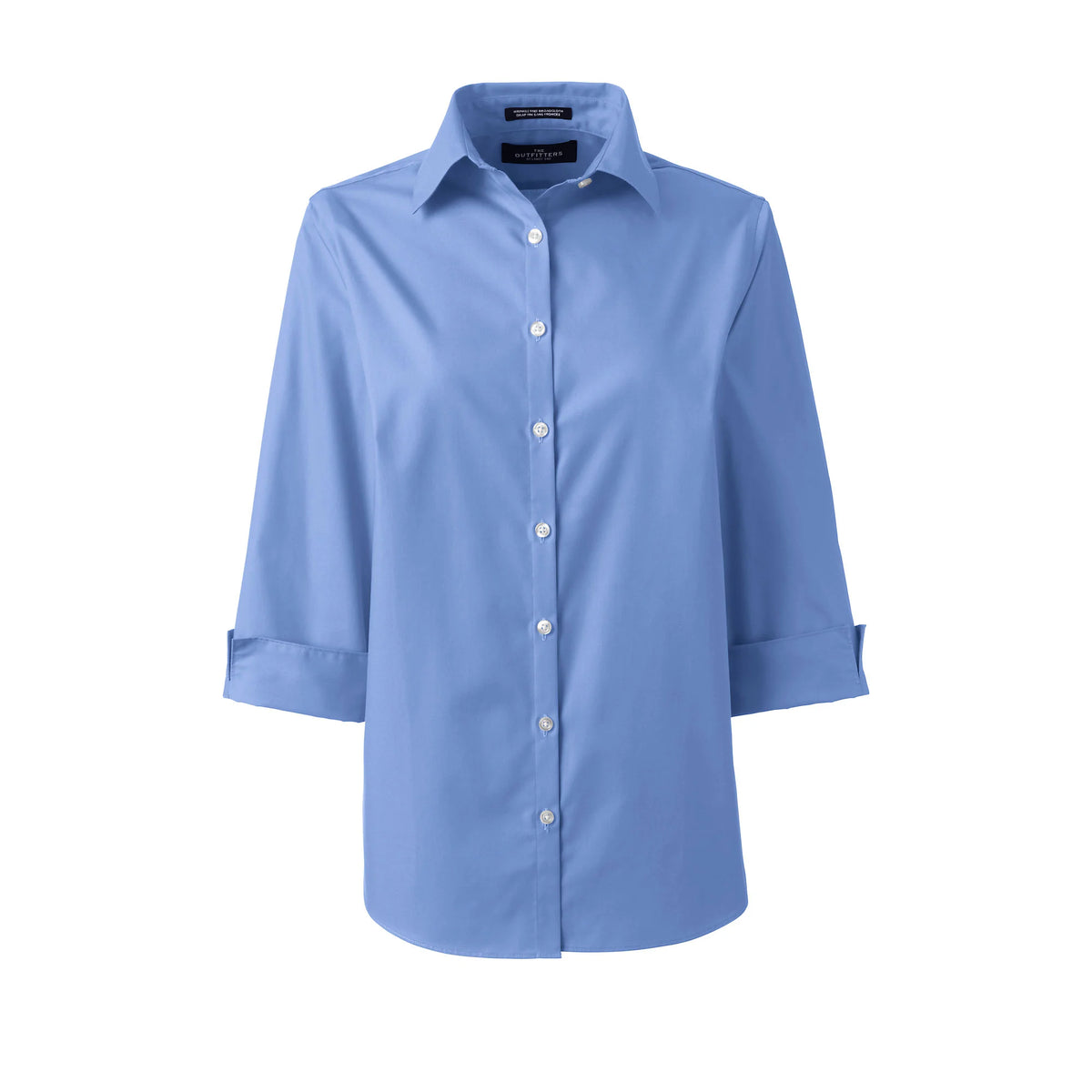 Women's 3/4 Sleeve Broadcloth Shirt