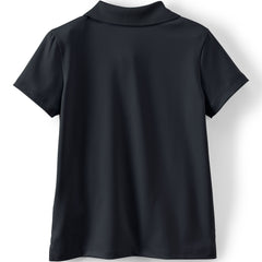 Girls Short Sleeve Feminine Fit Rapid Dry Polo Shirt