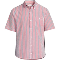 Men's Tall Short Sleeve Seersucker Shirt