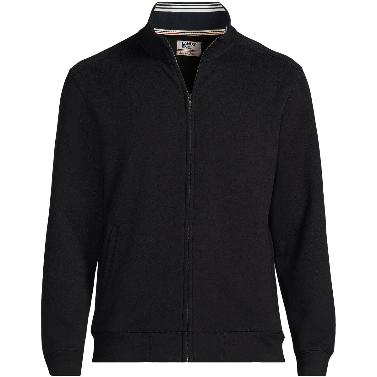 Men's Long Sleeve Serious Sweats Mock Full Zip