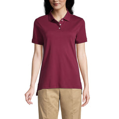 Women's Short Sleeve Interlock Polo Shirt