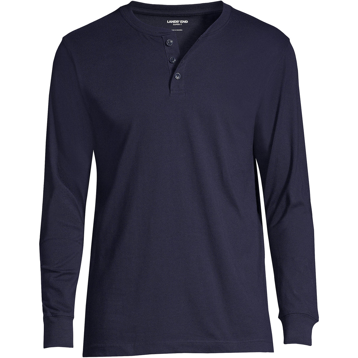 Men's Big Super-T Long Sleeve Henley Shirt