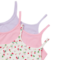 Girls Cami Tops 3 Pack