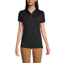 Women's Tall Short Sleeve Polyester Polo Shirt