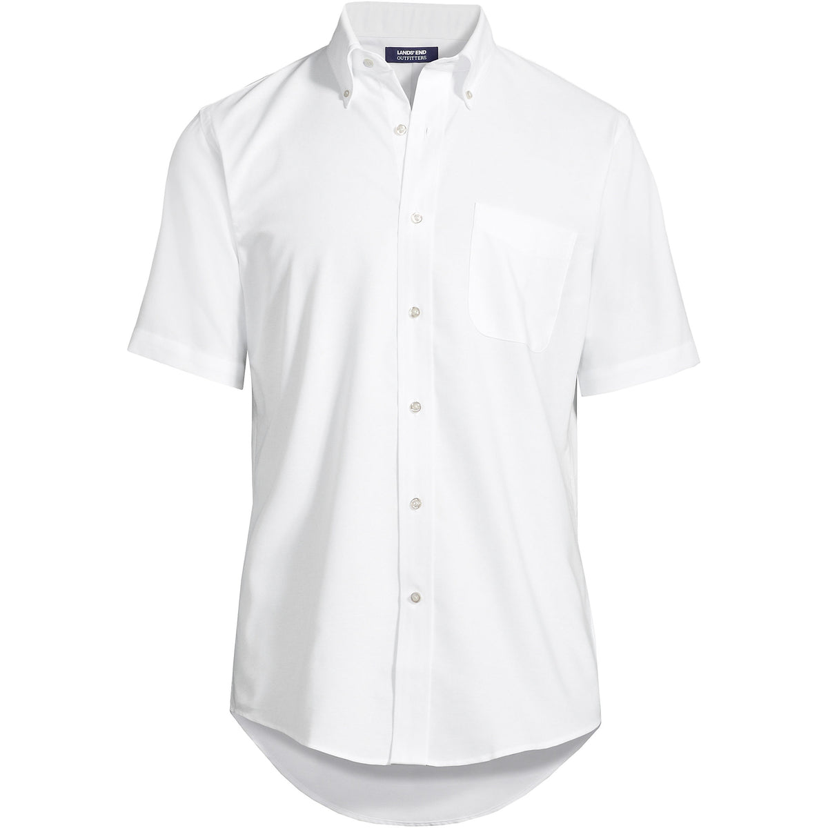 School Uniform Men's Big & Tall Short Sleeve Buttondown Oxford Sport Shirt
