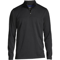 School Uniform Men's Big Textured Quarter Zip Pullover