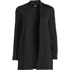 School Uniform Women's Long Sleeve Supima Micro Modal Open Cardigan Tunic