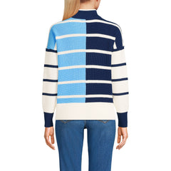 Women's Drifter Cotton Quarter Zip Pullover Sweater