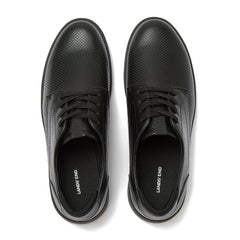 Men's Wide Width Leather Lace Up Derby Oxfords