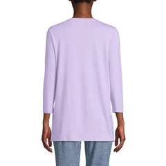 Women's 3/4 Sleeve Cotton Supima Tunic