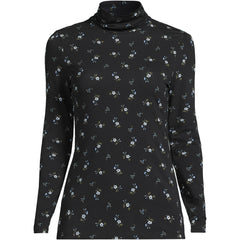 Lightweight Jersey Long Sleeve Turtleneck