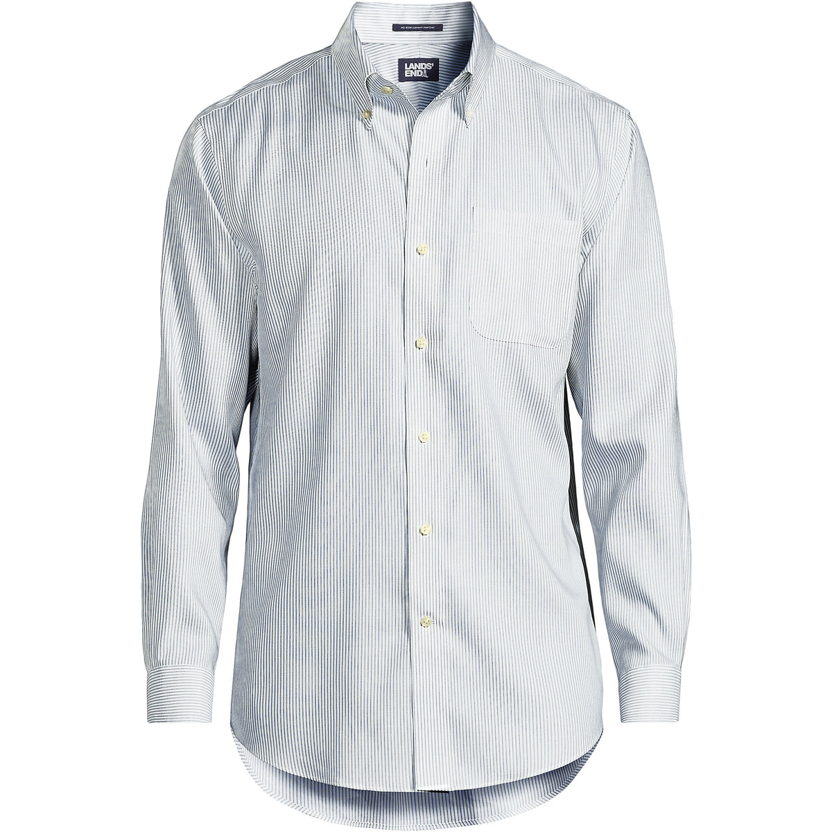 Men's No Iron Supima Cotton Pinpoint Buttondown Collar Dress Shirt