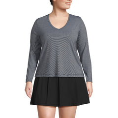 Women's Plus Size Power Performance Long Sleeve Top