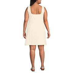Women's Plus Size Starfish Sleeveless Shift Dress