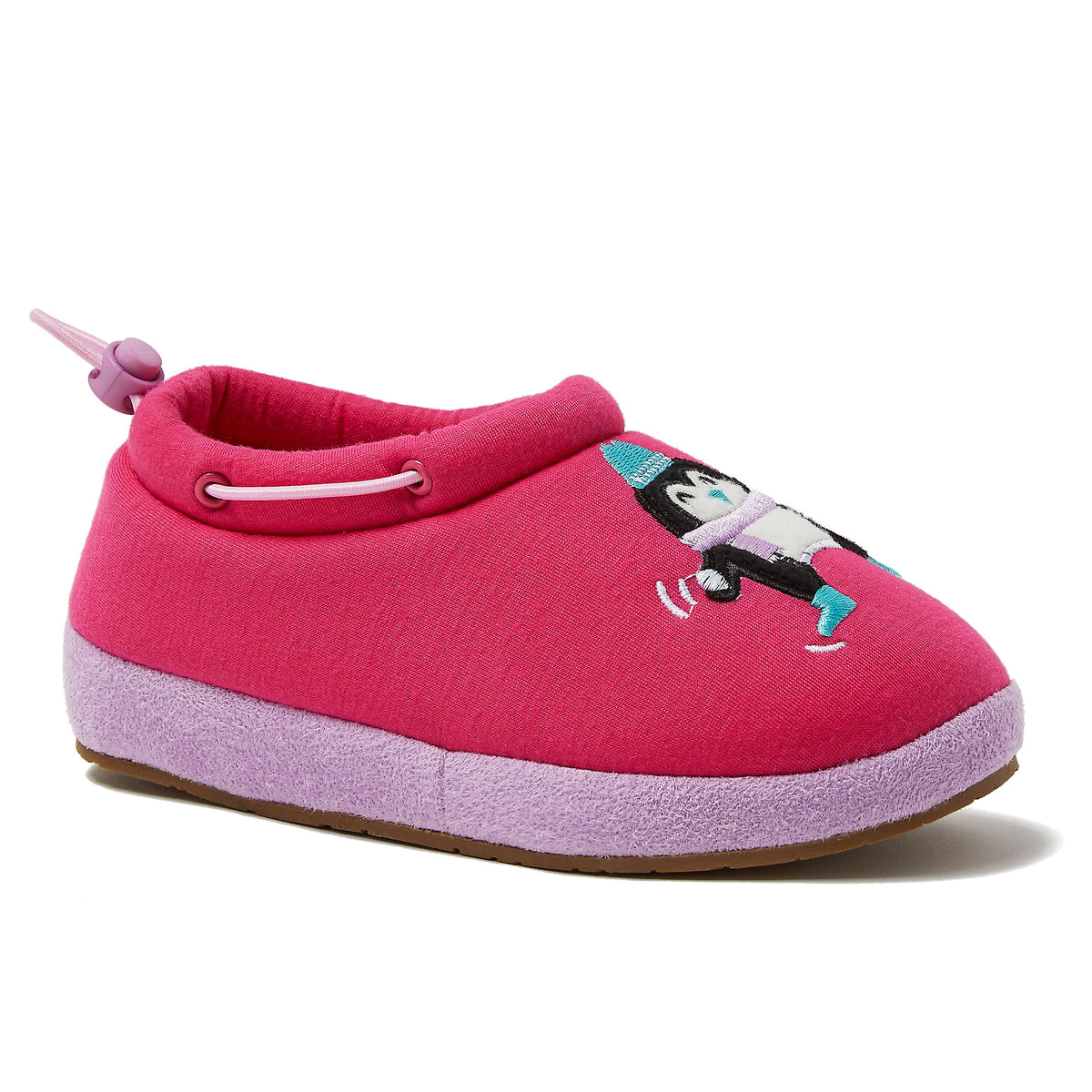 Kids Sweet Dreams Adjustable Toggle Fleece Lined Slippers