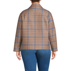 Women's Plus Size Heritage Brushed Shirt Jacket