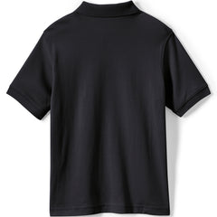 Kids Short Sleeve Interlock Polo Shirt