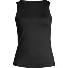 Women's D-Cup High Neck UPF 50 Sun Protection Modest Tankini Swimsuit Top