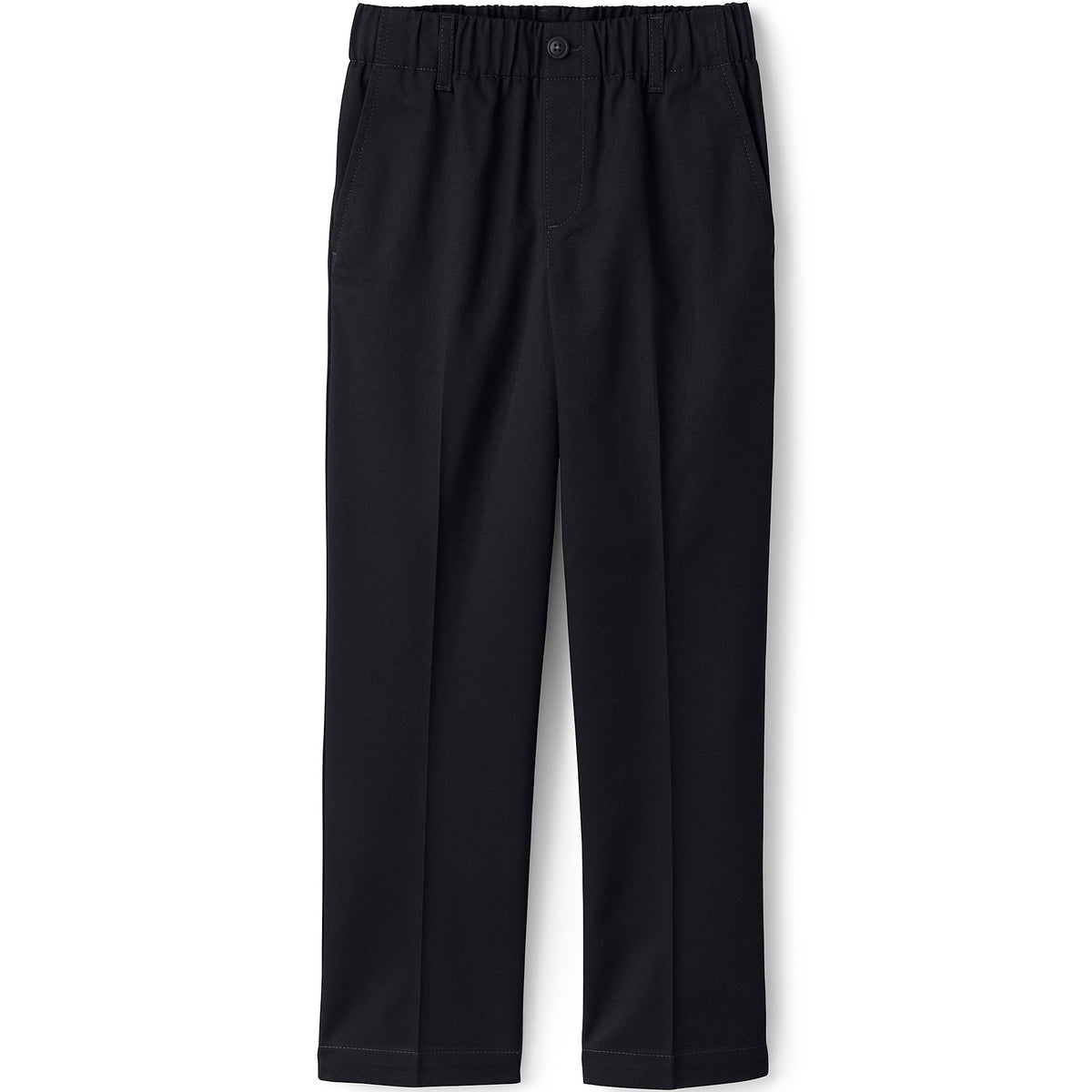 Boys Elastic Waist Pull-On Chino Pants