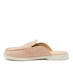 Women's Comfort Slip On Suede Penny Loafer Mules