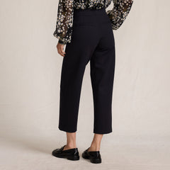 Women's Ponte High Rise Straight Leg Crop Pants