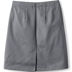 School Uniform Girls Slim Blend Chino Skort Top of Knee
