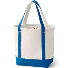 Medium 5 Pocket Open Top Canvas Tote Bag