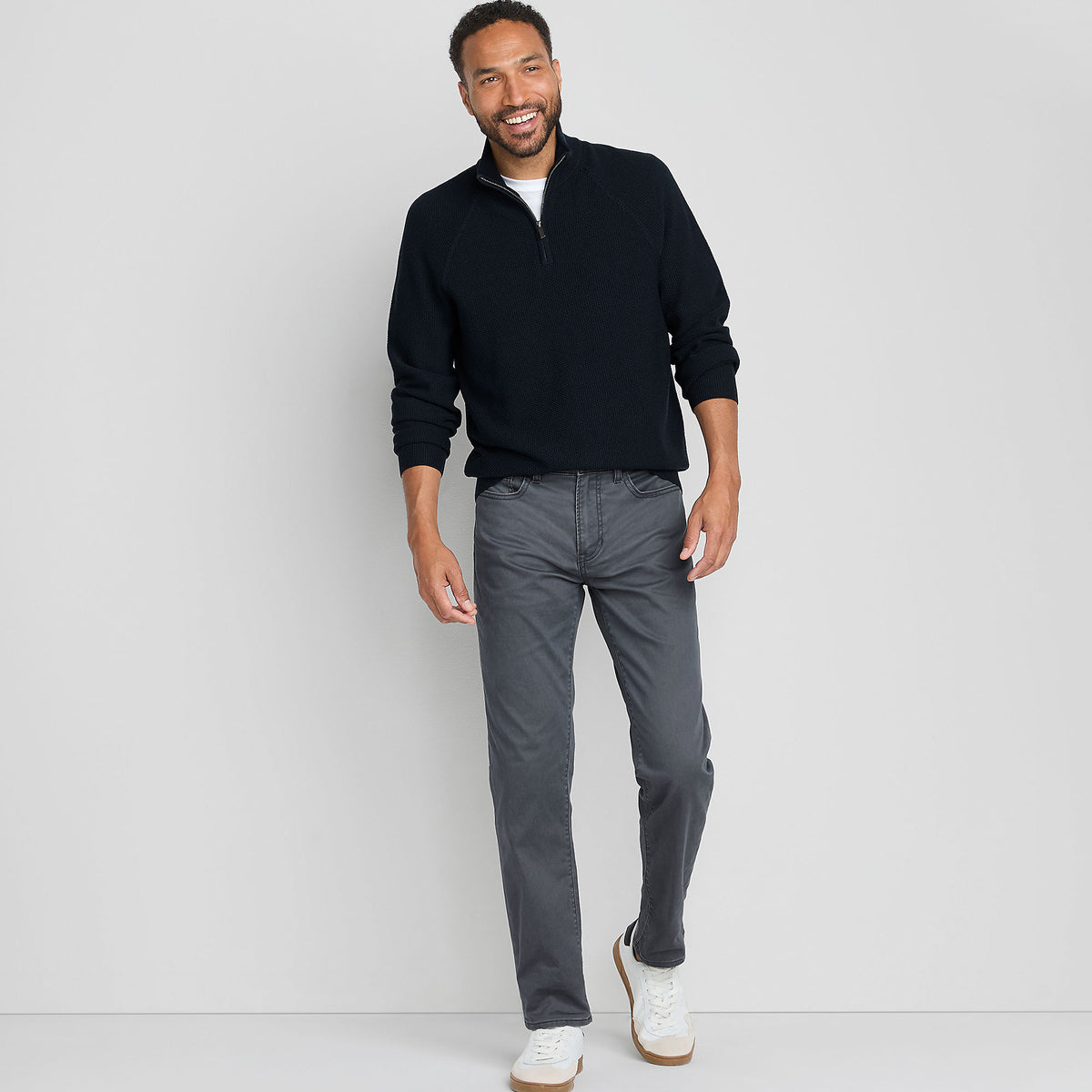 Men's Tall Travel Kit Straight Fit 5 Pocket Pant