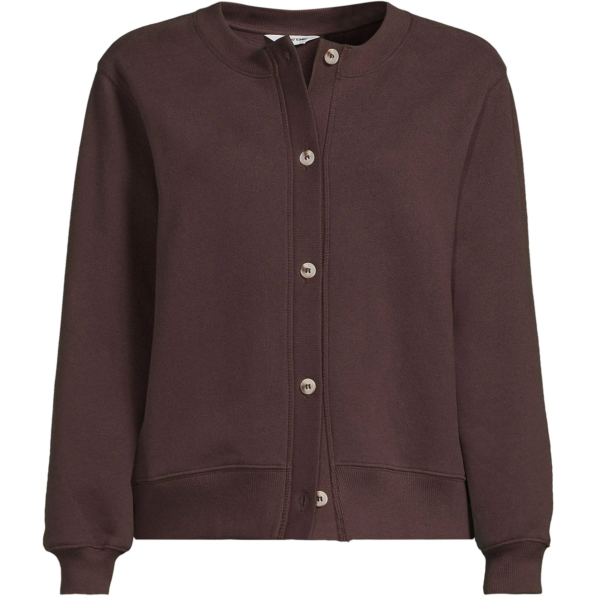Women's Long Sleeve Serious Sweats Cardigan Sweatshirt