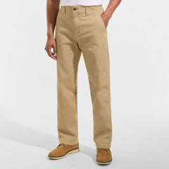 Men's Knockabout Comfort Waist Easy Classic Fit Flannel Lined Chino Pant