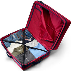 Travel Checked Rolling Luggage Bag