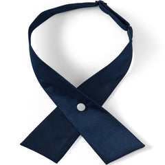 School Uniform Girls Solid Cross Tie