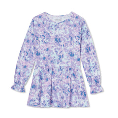 Girls Plus Long Sleeve Ruffle Tunic Top