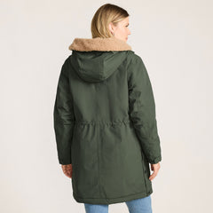 Women's Petite Squall Waterproof Sherpa Lined Hood Parka